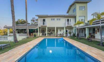 Casa à venda em Valinhos, Chácaras Aldeia Suiça, com 5 suítes, com 635 m², Nova Suiça I