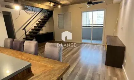Apartamento duplex para venda e locação no bairro Mansões Santo Antônio em Campinas