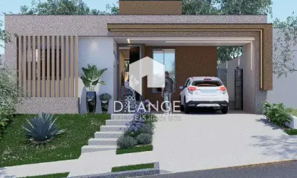 Casa térrea à venda no condomínio santorini residencial club no bairro parque brasil 500 em paulínia