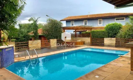 Casa em condomínio fechado com 6 quartos à venda na Rua Mariazinha Leite Campagnolli, 1121, Parque Xangrilá, Campinas