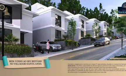 Casa com 3 dormitórios à venda, 140 m² por R$ 1.100.000,00 - Condomínio Villaggio Santa Anna - Vinhedo/SP