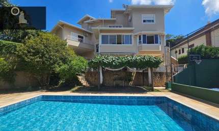 Casa com 4 dormitórios à venda, 409 m² por R$ 3.400.000,00 - Condomínio Estância Marambaia - Vinhedo/SP