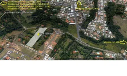 Área à venda, 19570 m² por R$ 12.350.000,00 - Dois Córregos - Valinhos/SP