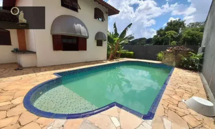 Casa com 3 dormitórios para alugar, 350 m² por R$ 6.300,00/mês - Santa Claudina - Vinhedo/SP