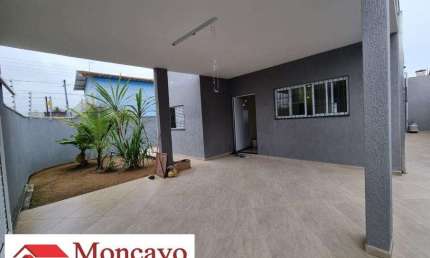 Casa nova com designer moderno - Acabamento fino - Indaiá