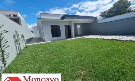 Casa nova, médio padrão - bairro Nobre - Pontal Santa Marina