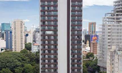 Studio de 24,80m² no bairro Paraíso em São Paulo/SP