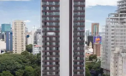 Studio de 24,80m² no bairro Paraíso em São Paulo/SP