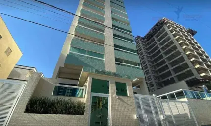 Apartamento de 77² parcialmente mobiliado no bairro jardim real em praia grande/sp