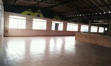 Salão para locação com 1.290m² no Demarchi e São Bernardo do Campo/SP