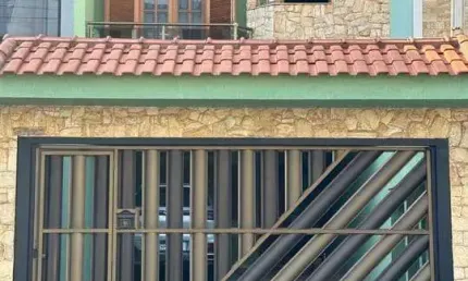 Sobrado de 195m² no bairro vila camilópolis em santo andré/sp
