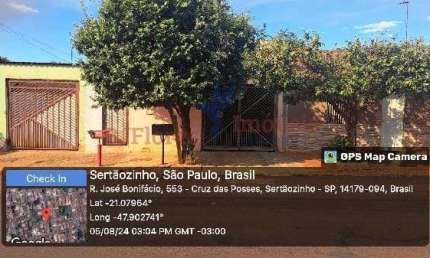Casa com 2 quartos à venda no Cruz das Posses, Sertãozinho 