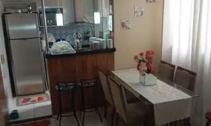 Apartamento com 2 quartos à venda na Avenida Carlos Murta Filho, Gávea, Vespasiano, 44 m2 por R$ 170.000