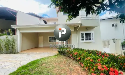 Casa em condomínio fechado com 3 quartos à venda na praça um, 1289, loteamento paiquerê, valinhos, 180 m2 por r$ 1.380.000