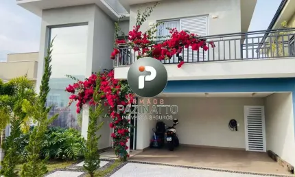 Casa em condomínio fechado com 3 quartos à venda na avenida dois, 1515, jardim são marcos, valinhos, 206 m2 por r$ 1.800.000