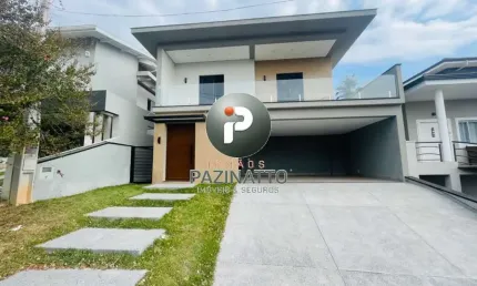 Casa em condomínio fechado com 3 quartos à venda na alameda girassol, 1000, pinheirinho, vinhedo, 220 m2 por r$ 1.750.000