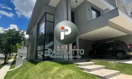 Casa em condomínio fechado com 3 quartos à venda na rua josé carlos ferrari, 100, residencial santa maria, valinhos, 280 m2 por r$ 1.895.000