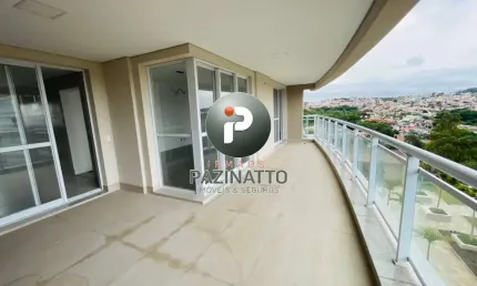 Apartamento com 3 quartos para alugar na rua francisco glicério, 1000, vila embaré, valinhos, 187 m2 por r$ 10.000