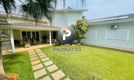 Casa em condomínio fechado com 4 quartos à venda na alameda pedro fávero, 60, vale do itamaracá, valinhos, 384 m2 por r$ 3.290.000