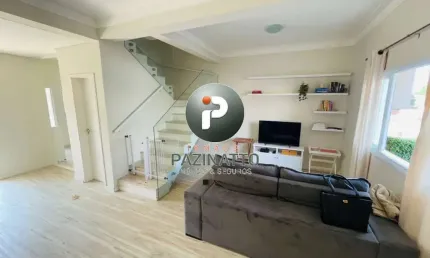 Casa em condomínio fechado com 3 quartos à venda na rua joão ubiali, 1, chácaras silvania, valinhos, 110 m2 por r$ 1.100.000