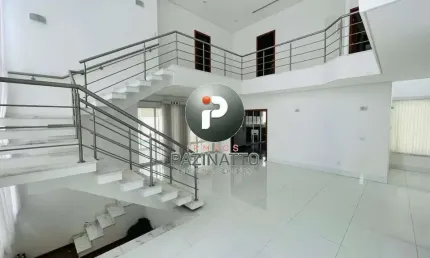 Casa no condomínio querência para venda em valinhos com 3 suítes.
