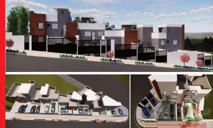Área privativa com 3 quartos à venda, 121 m² por r$ 415.000 - xangri-lá - contagem/mg