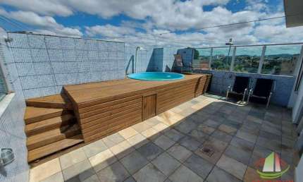 Cobertura com 3 dormitórios à venda, 113 m² por R$ 680.000,00 - Santa Amélia - Belo Horizonte/MG