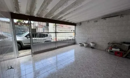 Sobrado vila guarani, 3 dorm, 1 ste, 2 vagas + casa terrea fundos   240m² a.c.