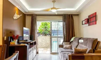 Apartamento terréo com quintal, 3 quartos à venda, 94m² - jardim santa cruz