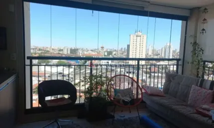 Apartamento no sacoma - ipiranga com varanda gourmet. confira !!!
