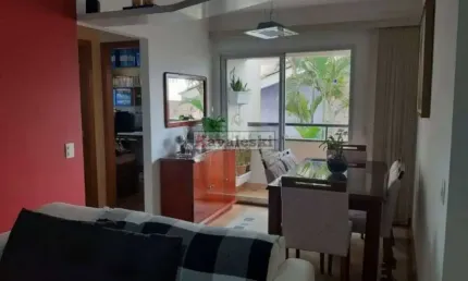 Apartamento lindo com2 dormitórios, 2 banheiros, garagem livre- acesso ao metrô