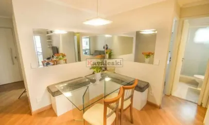 Apartamento dois dormitórios suite 1 vaga miolo da vila gumercinco