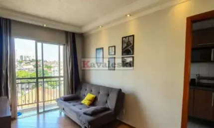 Lindo apartamento 2 dormitórios 1 vaga - lazer total - vila das mercês