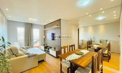 Lindo apartamento com 3 dormitórios 1 vaga / 62 mts / lazer / acesso ao metrô