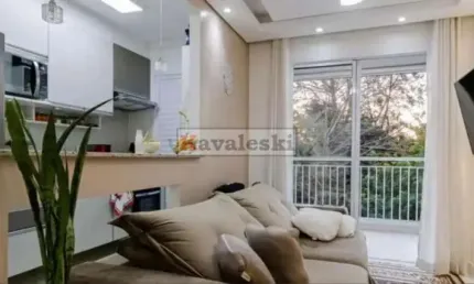 Apartamento à venda com 63 m², 1 suíte, 2 quartos e 1 vaga