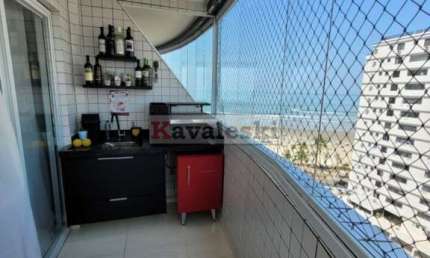 Apartamento com 2 quartos à venda na Rua Doutor Napoleão Laureano, --, Tupi, Praia Grande, 105 m2 por R$ 680.000