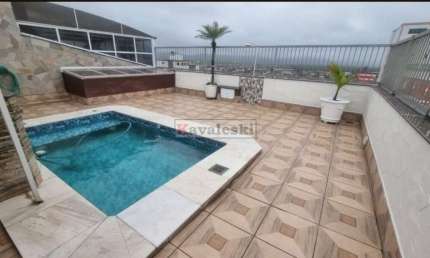** Cobertura Duplex no Condomínio São Romão, Vila Tupi (Praia grande).