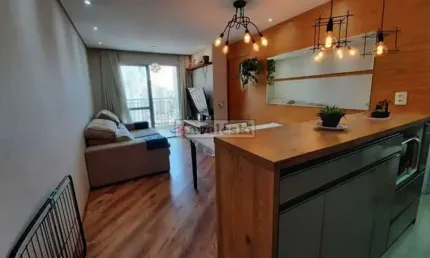 Lindo Apartamento com 3 dormitórios 1 suite 2 wcs 1 vaga - 65 metros- Lazer completo