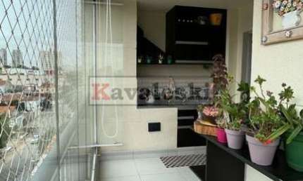 Apartamento Varanda Gourmet ao lado do Metrô Santos Imigrantes- 3 dormitórios  1 suite 2 vagas -