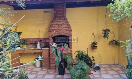 Sobrado excelente com 3 dormitórios 1 suite 2 vagas - quintal com área gourmet-