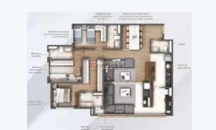Apartamento com 3 quartos à venda na avenida doutor gentil de moura, --, ipiranga, são paulo, 119 m2 por r$ 1.485.000