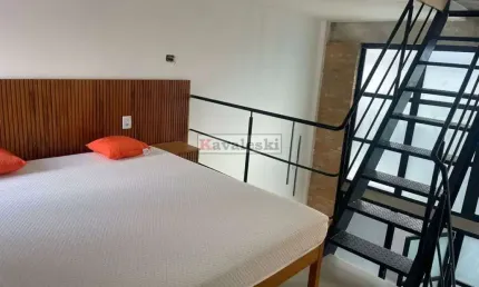 Apartamento com 1 quarto para alugar na Rua das Camélias, --, Mirandópolis, São Paulo