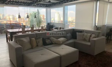 Moderna cobertura  duplex 168m² 3 vagas 3 dorm, 1 ste vila gumercindo