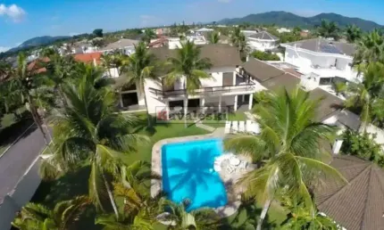 Casa em condomínio fechado com 6 quartos para alugar na Rua Ernesto Gonçalves, --, Jardim Acapulco, Guarujá, 555 m2 por R$ 21.000