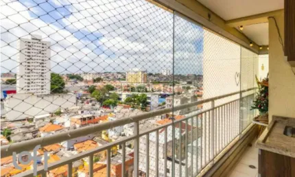 Lindo apartamento com varanda gourmet- 2 dormitórios 1 suite 2 wcs 1 vaga - lazer - cond be happy