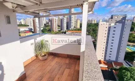 Cobertura Duplex a venda no Jardim Anália Franco (Zona Leste de São Paulo).