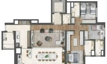 Apartamento com 3 quartos à venda na Rua Charles Astor, --, Jardim Aurélia, São Paulo