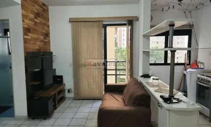 Apartamento com 1 quarto à venda na avenida bosque da saúde, --, saúde, são paulo, 40 m2 por r$ 425.000