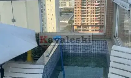 ** Cobertura de alto padrão a venda no bairro Jardim em Santo André.