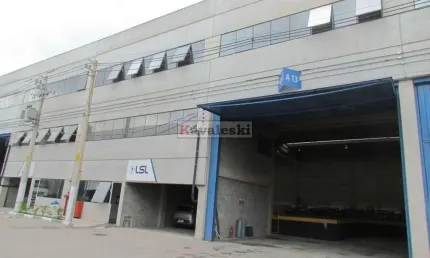 ** galpão para locação com 1025m² no bairro piraporinha diadema - sp.